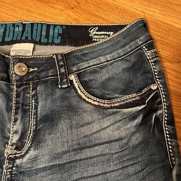 Hydraulic Womens Gramercy Jeggings 11/12 - Picture 4 of 10